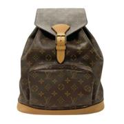 Pre-owned Fabric louis-vuitton-bags Louis Vuitton Vintage , Brown , Da...