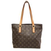 Pre-owned Fabric louis-vuitton-bags Louis Vuitton Vintage , Brown , Da...