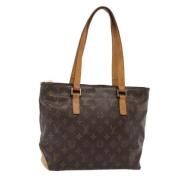 Pre-owned Canvas louis-vuitton-bags Louis Vuitton Vintage , Brown , Da...