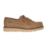 Platte Beige Suède Schoenen Sebago , Beige , Heren