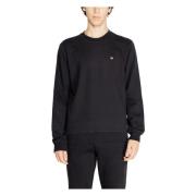 Crew Neck Sweater Herfst/Winter Collectie Napapijri , Black , Heren