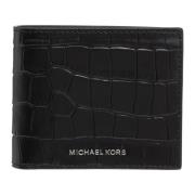 Klassieke Portemonnee met Logo en Kaartsleuven Michael Kors , Black , ...