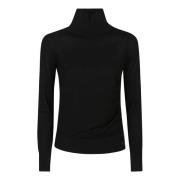 Gezellig Gebreide Trui Pinko , Black , Dames