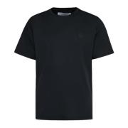 Donkergrijze Katoenen T-shirt voor Mannen Baldessarini , Gray , Heren