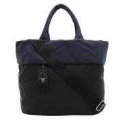 Pre-owned Canvas prada-bags Prada Vintage , Black , Dames