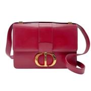 Pre-owned Leather dior-bags Dior Vintage , Red , Dames