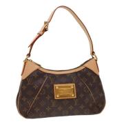 Pre-owned Canvas shoulder-bags Louis Vuitton Vintage , Brown , Dames