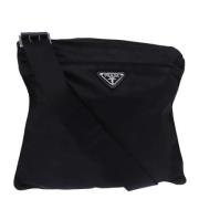 Pre-owned Nylon prada-bags Prada Vintage , Black , Dames