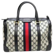 Pre-owned Leather gucci-bags Gucci Vintage , Multicolor , Dames