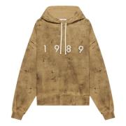 Hoodie met capuchon 1989 Studio , Brown , Heren