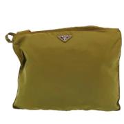 Pre-owned Fabric prada-bags Prada Vintage , Green , Dames