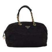 Pre-owned Nylon prada-bags Prada Vintage , Black , Dames