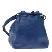 Pre-owned Leather louis-vuitton-bags Louis Vuitton Vintage , Blue , Da...