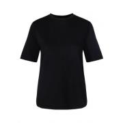 Klassieke Katoenen Tee One & Other , Black , Dames