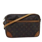 Pre-owned Canvas louis-vuitton-bags Louis Vuitton Vintage , Brown , Da...