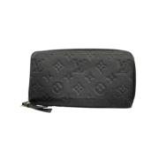 Pre-owned Fabric wallets Louis Vuitton Vintage , Black , Dames