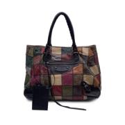 Pre-owned Leather balenciaga-bags Balenciaga Vintage , Multicolor , Da...