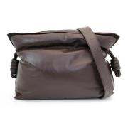 Pre-owned Leather handbags Loewe Pre-owned , Brown , Dames