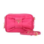 Pre-owned Nylon prada-bags Prada Vintage , Pink , Dames