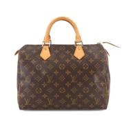 Pre-owned Canvas louis-vuitton-bags Louis Vuitton Vintage , Brown , Da...