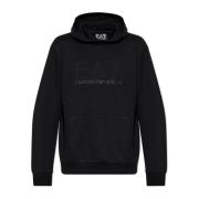 Hoodie Emporio Armani EA7 , Black , Heren