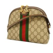 Pre-owned Fabric gucci-bags Gucci Vintage , Beige , Dames