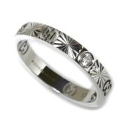 Pre-owned White Gold rings Gucci Vintage , Gray , Dames