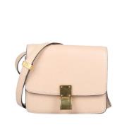 Pre-owned Leather celine-bags Celine Vintage , Pink , Dames