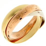 Pre-owned Rose Gold rings Cartier Vintage , Yellow , Dames