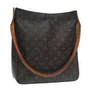 Pre-owned Canvas louis-vuitton-bags Louis Vuitton Vintage , Brown , Da...