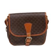 Pre-owned Leather celine-bags Celine Vintage , Brown , Dames