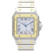 Pre-owned Metal watches Cartier Vintage , Gray , Heren