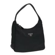 Pre-owned Nylon prada-bags Prada Vintage , Black , Dames