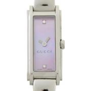 Pre-owned Stainless Steel watches Gucci Vintage , Pink , Dames