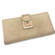 Pre-owned Canvas wallets Gucci Vintage , Pink , Dames