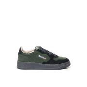 Suède Leren Sneakers Groen Zwart Autry , Green , Heren