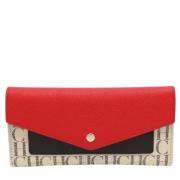 Pre-owned Coated canvas wallets Carolina Herrera Pre-owned , Multicolo...