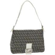 Pre-owned Canvas fendi-bags Fendi Vintage , Blue , Dames