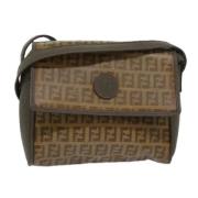 Pre-owned Canvas fendi-bags Fendi Vintage , Brown , Dames