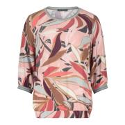 Luipaardprint Blouse Trendy Stijl Betty Barclay , Multicolor , Dames