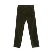 Corduroy Straight-cut Broek A.p.c. , Green , Heren