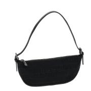 Pre-owned Canvas fendi-bags Fendi Vintage , Black , Dames