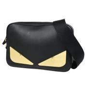 Pre-owned Leather fendi-bags Fendi Vintage , Black , Dames