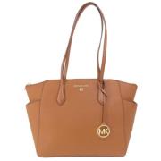 Pre-owned Leather shoulder-bags Michael Kors Pre-owned , Brown , Dames