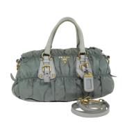 Pre-owned Nylon prada-bags Prada Vintage , Green , Dames