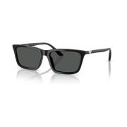 Zwart/Rook Zonnebril EA 4239U Emporio Armani , Black , Dames