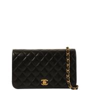 Pre-owned Fabric chanel-bags Chanel Vintage , Black , Dames