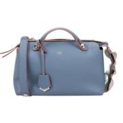 Pre-owned Leather handbags Fendi Vintage , Blue , Dames