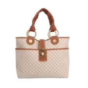 Pre-owned Leather celine-bags Celine Vintage , Beige , Dames