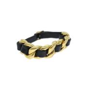 Pre-owned Metal chanel-jewelry Chanel Vintage , Yellow , Dames